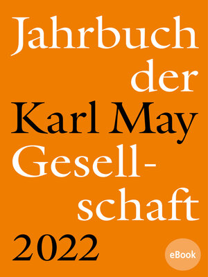 cover image of Jahrbuch der Karl-May-Gesellschaft 2022